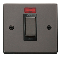 Ingot 1 Gang 45A DP Switch With Neon