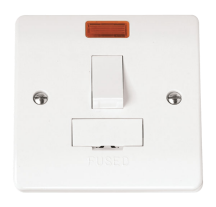 13A Fused Switched Conn Unit With Neon Without Fle