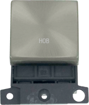 Hob 20A DP Switch Satin Chrome