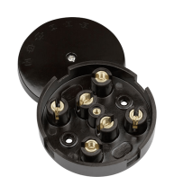 20A Junction Box Selective Entry 6 Terminal Brown