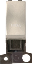 13A Resistive 10A DP Switch Satin Chrome Fridge