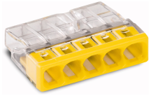 Connector, Push-Wire 5 Conductor, for Junction Boxes