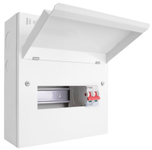 Consumer Unit, 6 Free Ways Straight Way, 100A Switch Disconnector