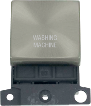Washing Machine 20A DP Switch Satin Chrome