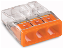 Connector, Push-Wire 3 Conductor, for Junction Boxes