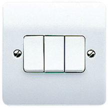 10A 3G Sp 2 Way Plateswitch