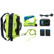 Staple Gun, ViperClip Pack & Tool Bag, c/w Lanyard/Charger/2x Batteries