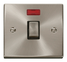 20A 1 Gang DP Ingot Switch With Neon