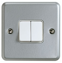 M/Clad 10A 2G SP 2Way Switch