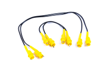 Jump Leads With Crocodile ClIPs For R1 + R2 And Insulation Testing