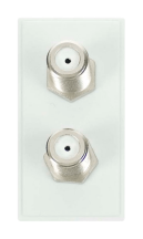 Twin Female Satellite – White