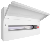 Consumer Unit, 20 Free Ways Straight Way, 100A Switch Disconnector