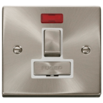 Click VPSC752WH Conn Unit Swd & Neon 13A