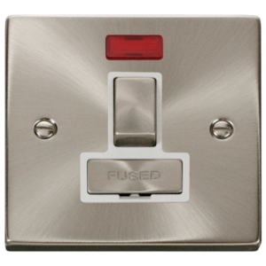Click VPSC752WH Conn Unit Swd & Neon 13A