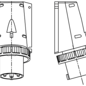 Walther 668 Appl Plug 63A 380/415V