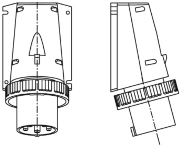 Walther 668 Appl Plug 63A 380/415V