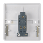 Click CMA011 Plateswitch 1G 2W 10A Whi