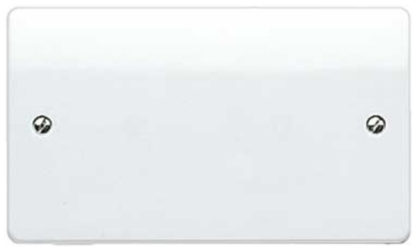 MK K3828WHI Blanking Plate 2 Gang