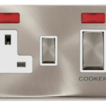 Click VPSC505WH Switch & 13A Socket 45A