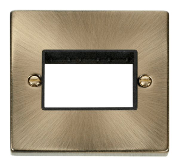 Click VPAB403BK Frontplate 1G 3Aperture