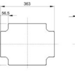 Gewiss GW44618 Mounting Plate 380x300mm