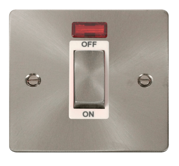 Click FPBS501WH Switch 1 Gang DP 45A