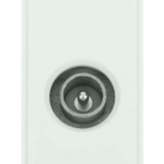 Click MM415WH Socket CoAx Male Whi