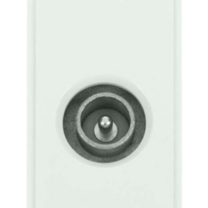 Click MM415WH Socket CoAx Male Whi