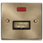 Click VPAB753BK Connection Unit+Neon 13A