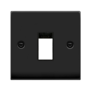 Click VPMB401BK Frontplate 1G 1 Aperture