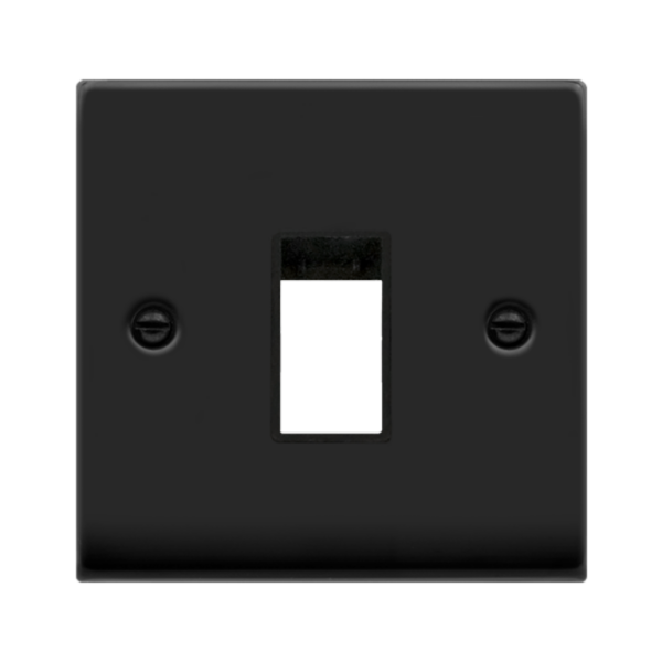 Click VPMB401BK Frontplate 1G 1 Aperture