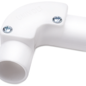 U/Volt IE20WH Inspection Elbow 20mm Whi