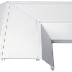 PVC Trunking Flat Angles – Dado Chamfered