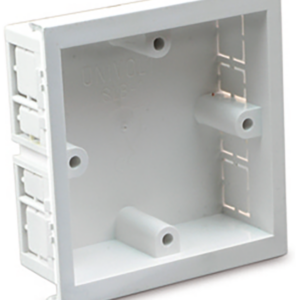 U/Volt SLB1 Outlet Box 1 Gang 28mm
