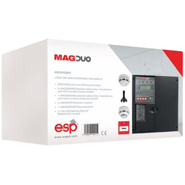 ESP MAGDUO2BKIT Fire Alarm Kit 2 Zone
