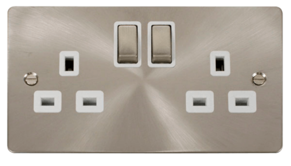 Click FPBS536WH Socket 2G DP Switched13A