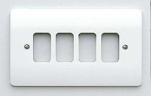 MK K3634WHI Frontplate 4 Module
