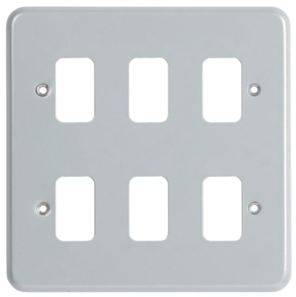 MK K3496ALM Frontplate 6 Module