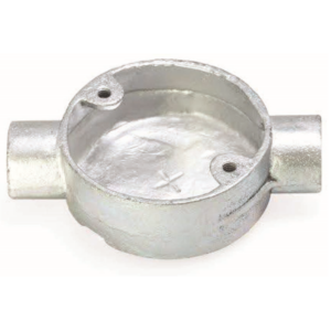 Deligo THR20 Circ Through Box 2 Way 20mm