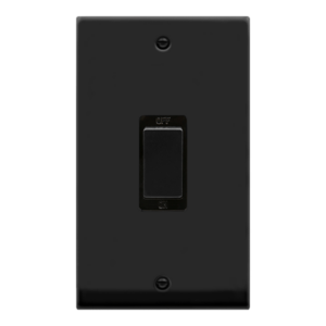 Click VPMB502BK Switch 2 Gang DP 45A