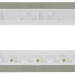 Click FPBS426WH Frontplate 2G 6Aperture