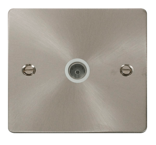 Click FPBS065WH Socket CoAx Single