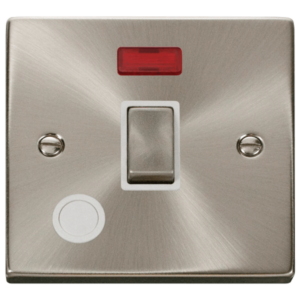 Click VPSC523WH Switch+F/O Neon DP 20A