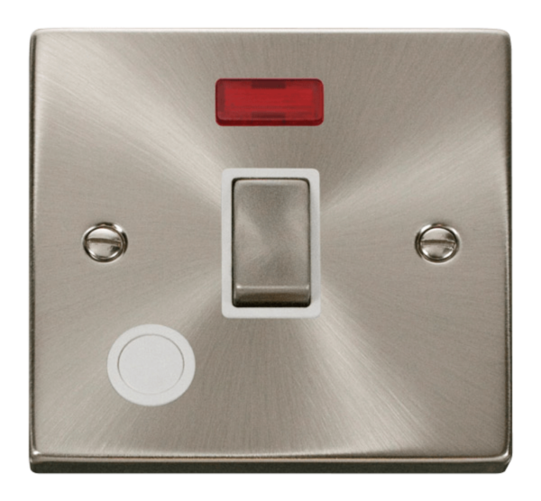 Click VPSC523WH Switch+F/O Neon DP 20A