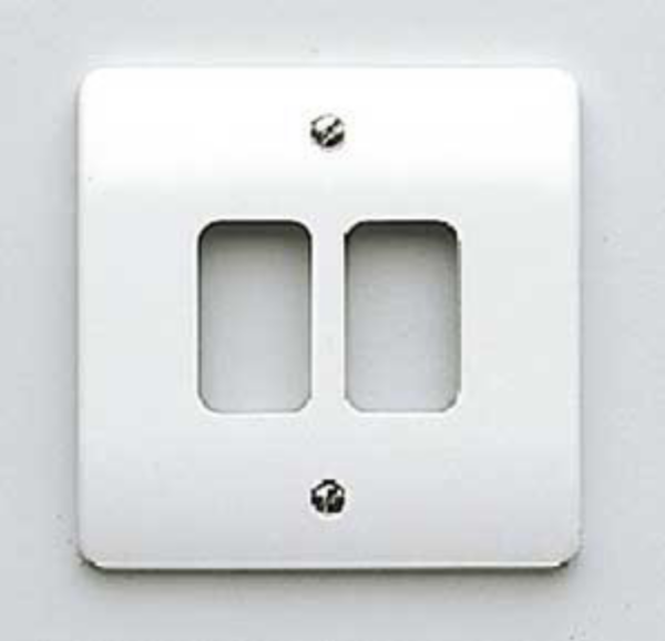 MK K3632WHI Frontplate 2 Module