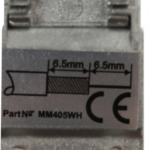 Click MM405BK Socket Sat Female Blk
