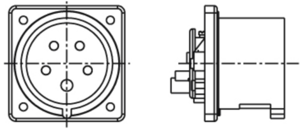 Walther 615306 Appl Plug 16A 220/250V