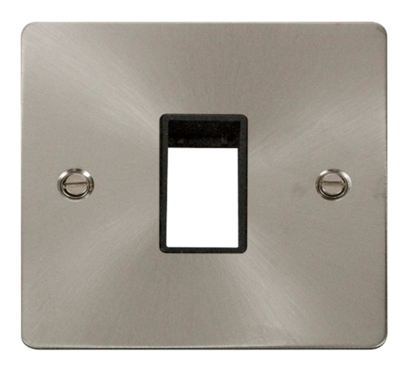 Click FPBS401BK Frontplate 1G 1Aperture