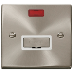 Click VPSC753WH Conn Unit c/w Neon 13A