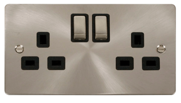 Click FPBS536BK Socket 2G DP Switched13A